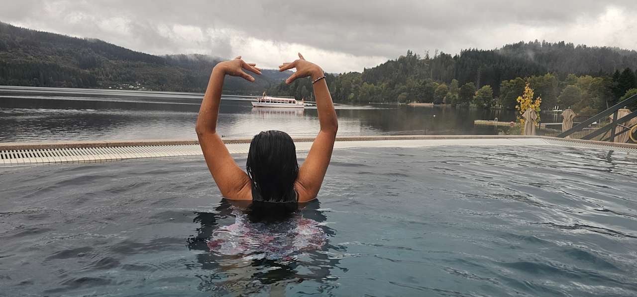 Pool Treschers Schwarzwald Hotel