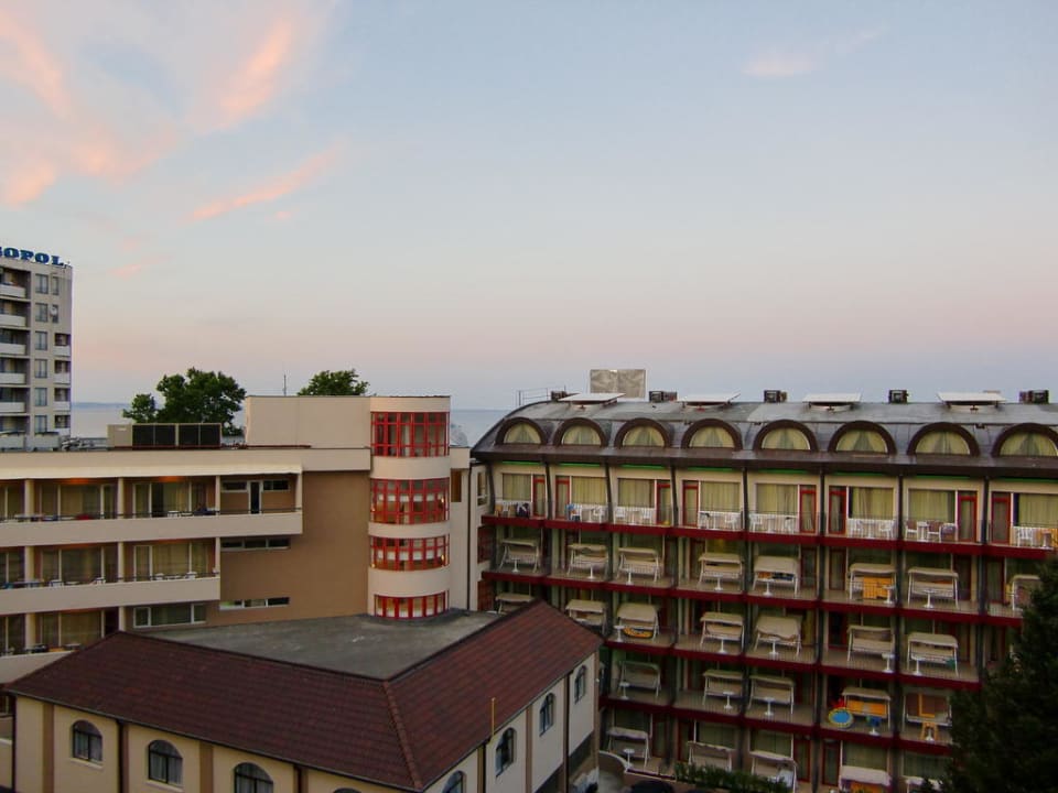 Ausblick vom Balkon "Meerblick" GRIFID Aqua Club Bolero