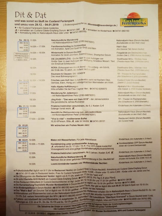 Sport & Freizeit Cuxland Ferienpark & Hotel Nordseebad Dorum