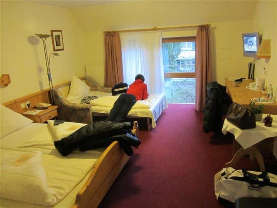 Schlafbereich Hotel Am Kamin