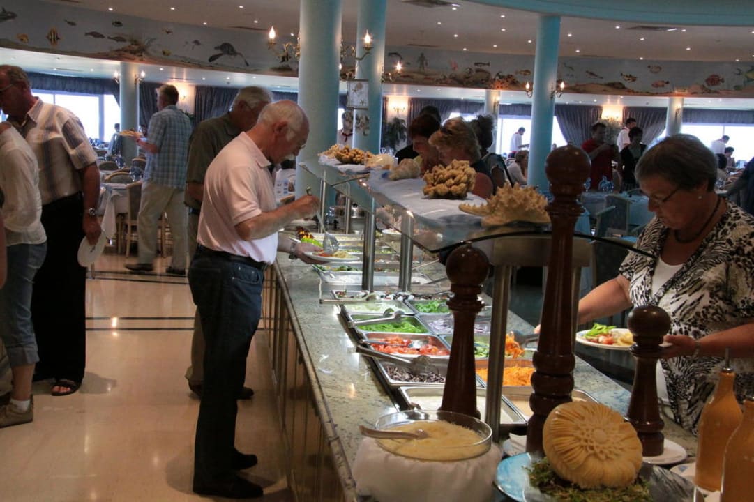 Restaurant  Abendessen Hotel Kalithea Mare Palace