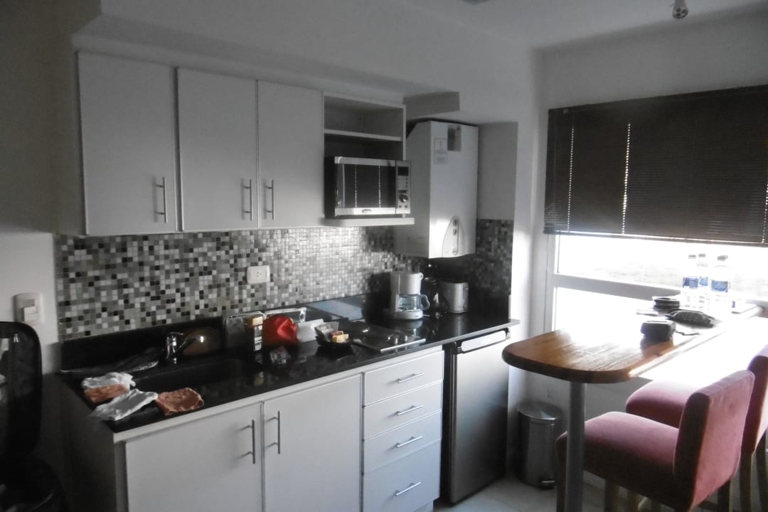 Küchenbereich von Appartement 106 Hotel Cilene del Faro Suites & Spa