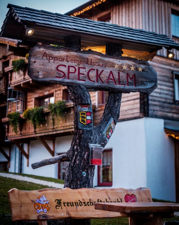 Außenansicht Appartementhaus Speckalm