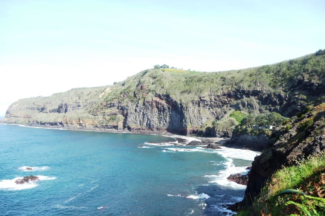 Blick vom Frühstücksraum Caloura Hotel Resort