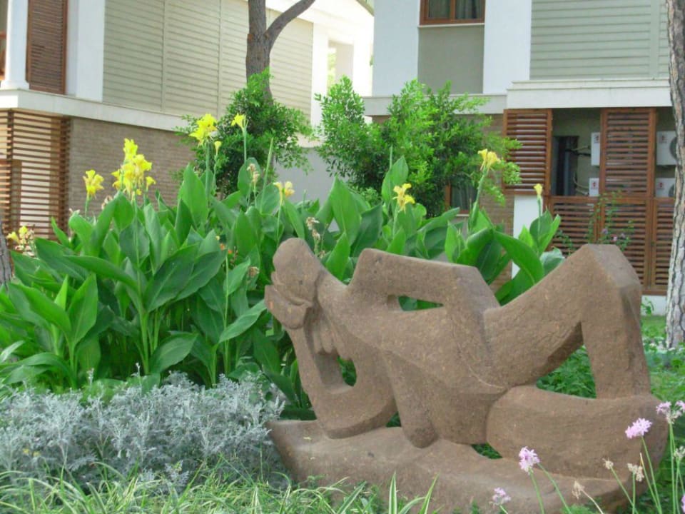 Statue in the garden Voyage Belek Golf & Spa