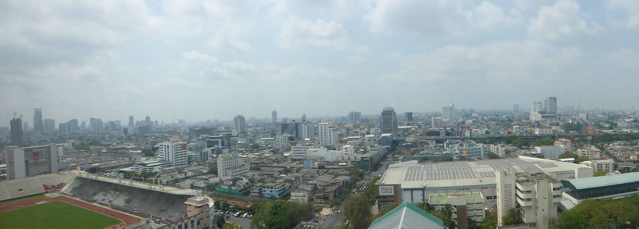 Ausblick aus dem Zimmer Siam@Siam Design Hotel Bangkok