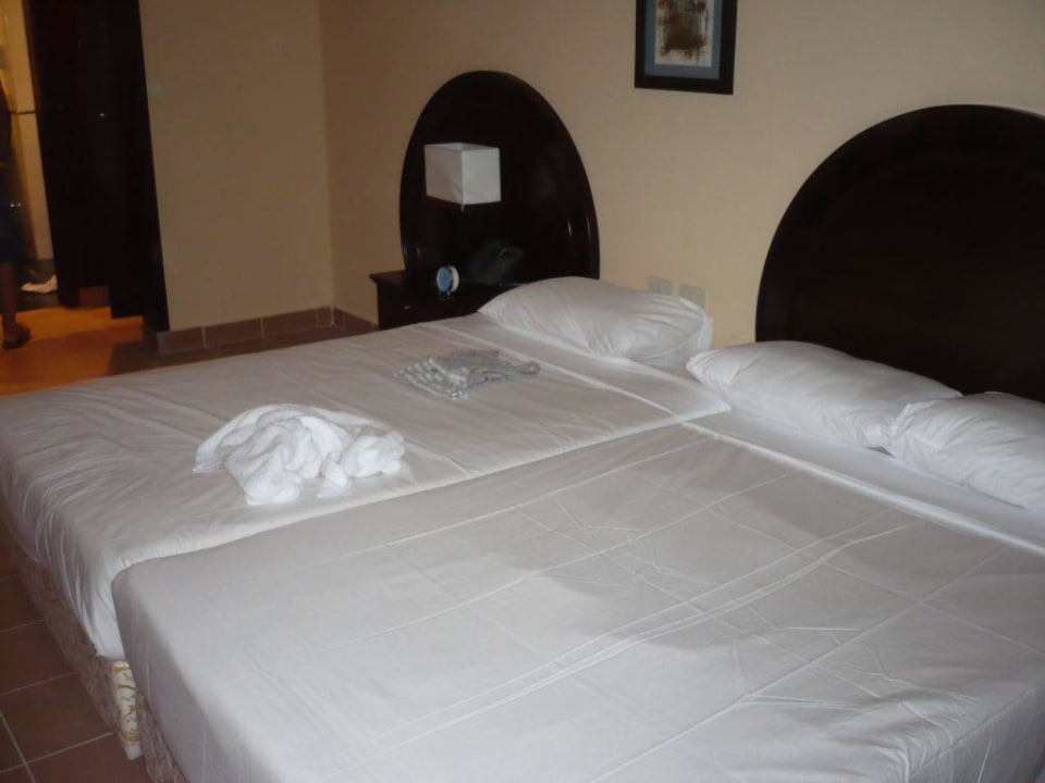 Unsere zusammengestellten Betten. Stella Beach Resort & Spa Makadi Bay
