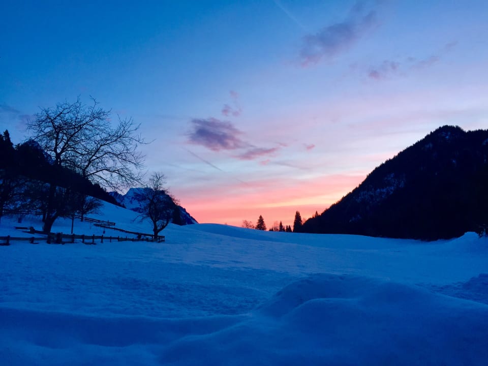 Ausblick Pension-Biobauernhof Hagenhof