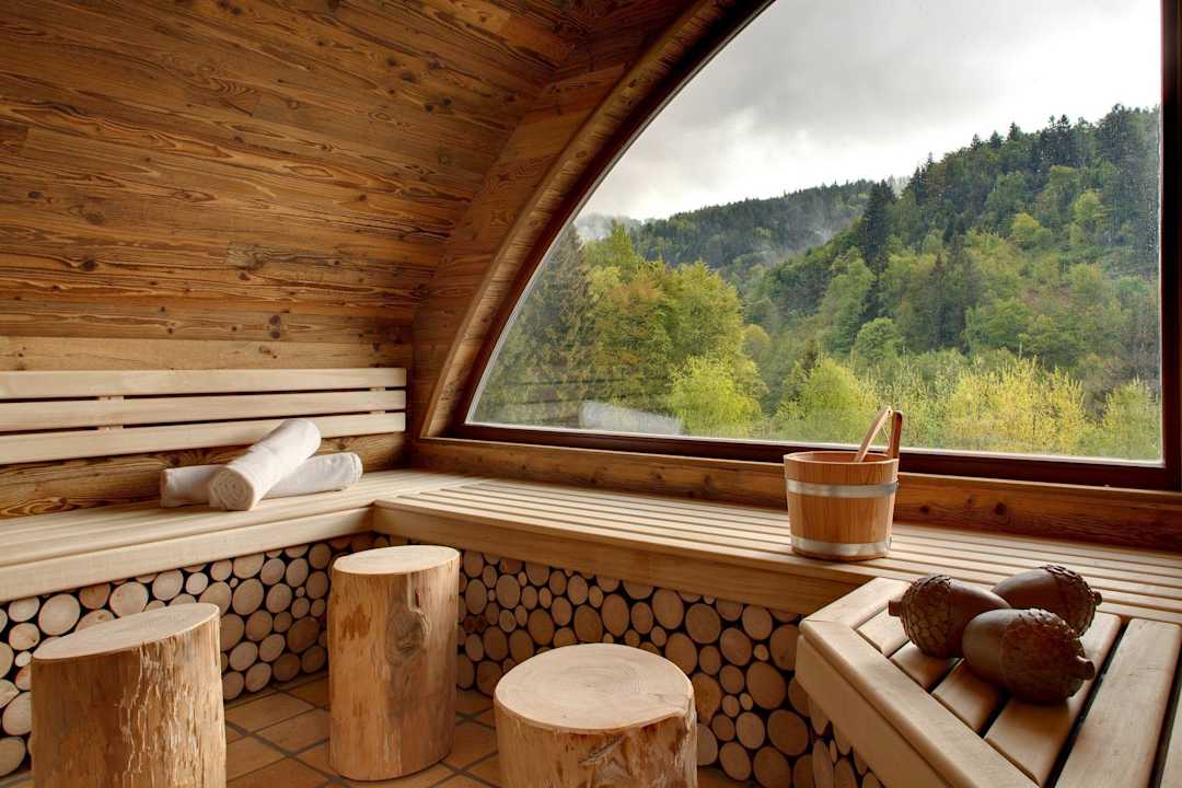 Sauna "Nature-Spa" Hostellerie La Cheneaudière - Relais & Châteaux