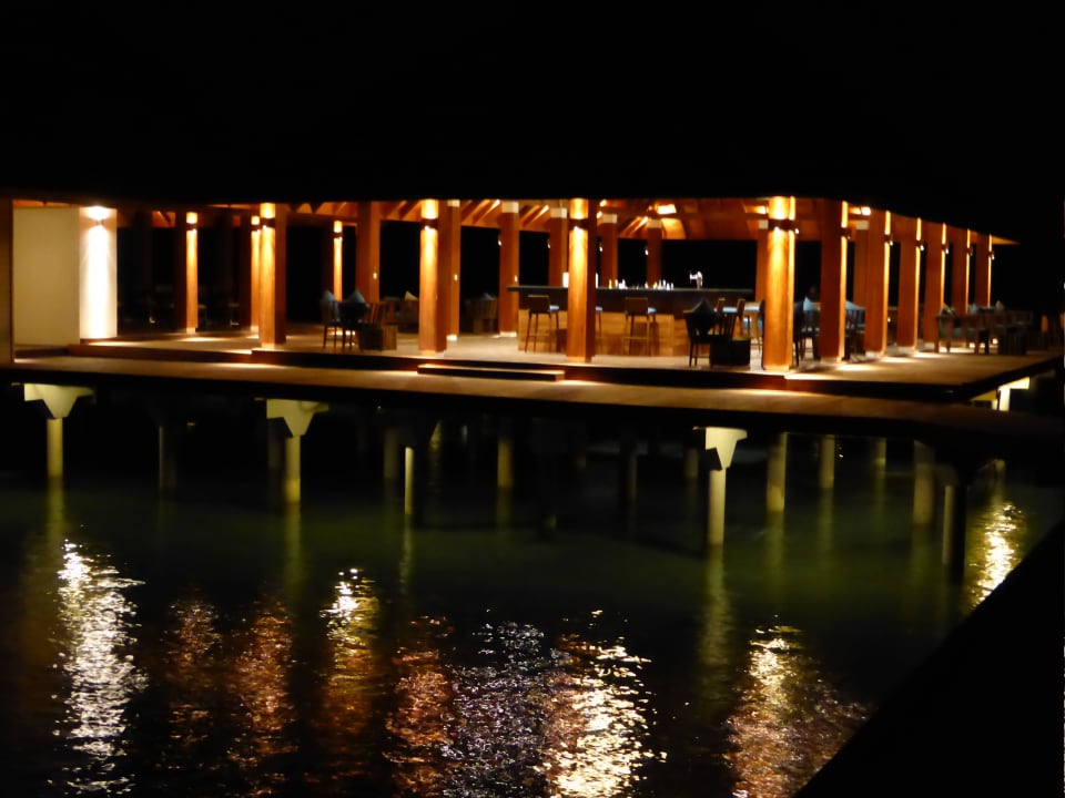 Beach Villa Bar Summer Island Maldives