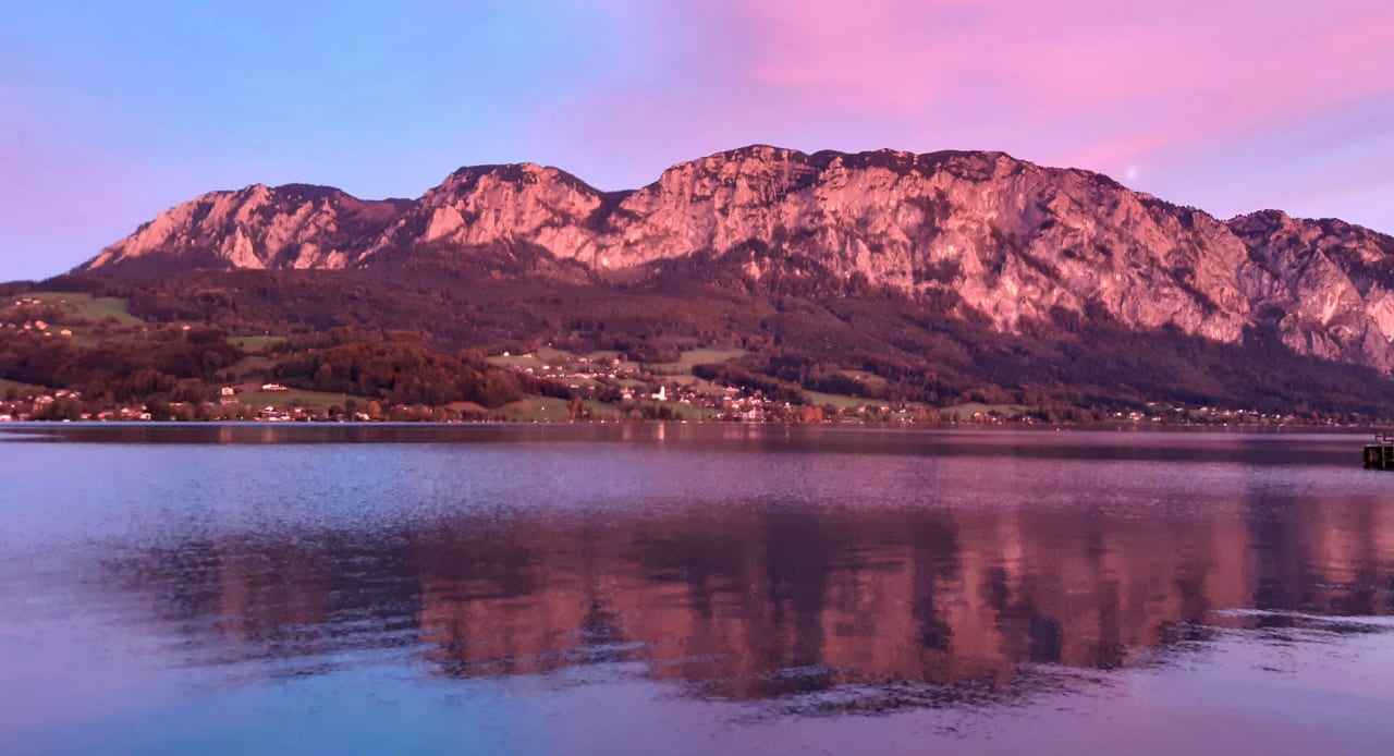 Ausblick Hotel Stadler am Attersee