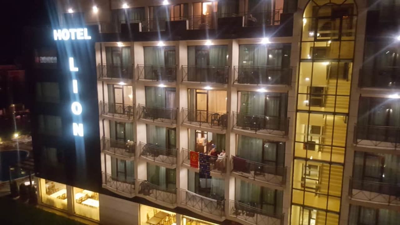 Wieczorem Hotel Lion Sunny Beach