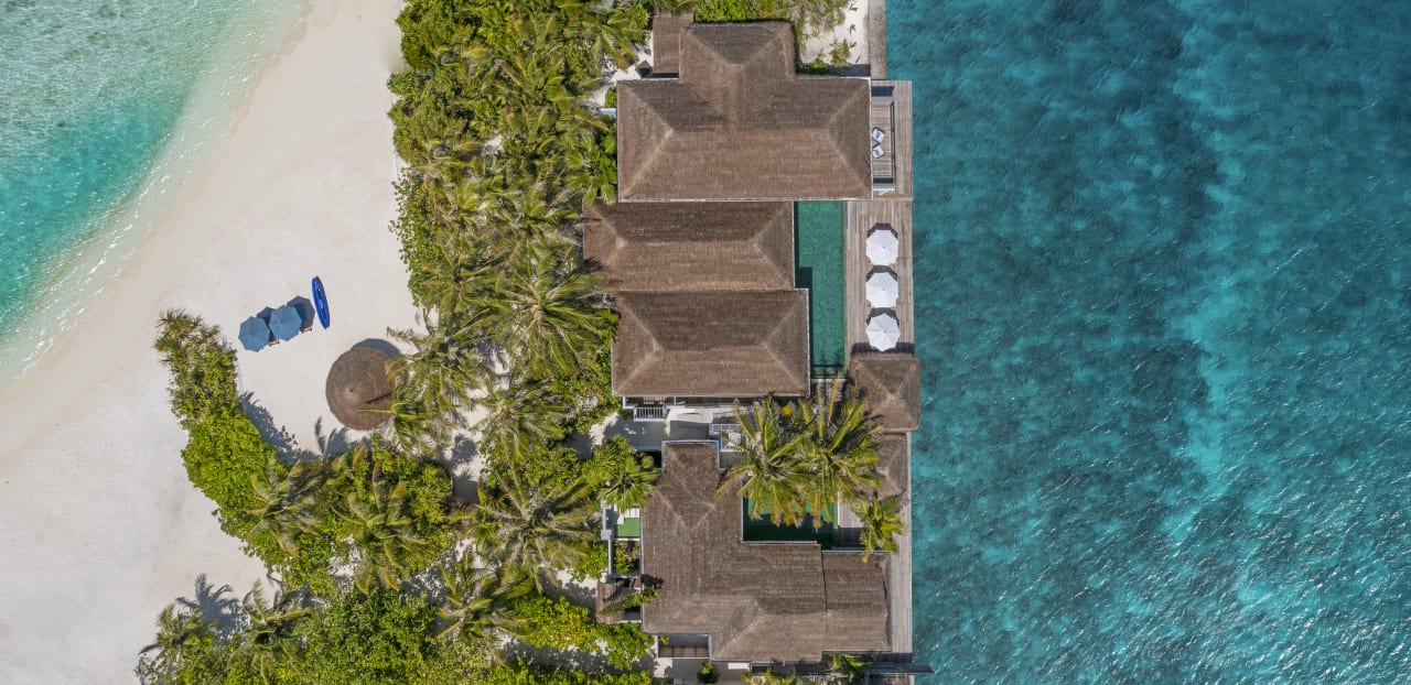 Außenansicht Naladhu Private Island Maldives