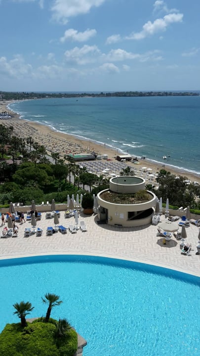 Meerblick und Sicht auf den Pool Melas Resort Hotel