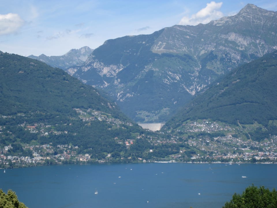 Blick vom Balkon Hotel La Campagnola