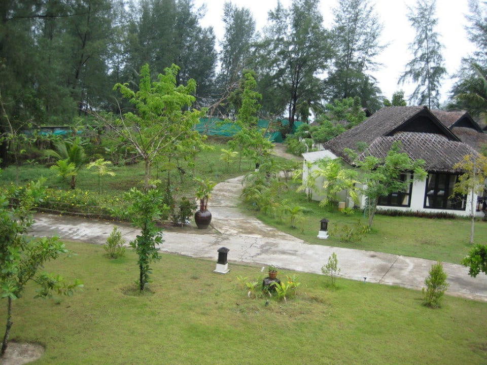 Blick vom Balkon The Tacola Resort