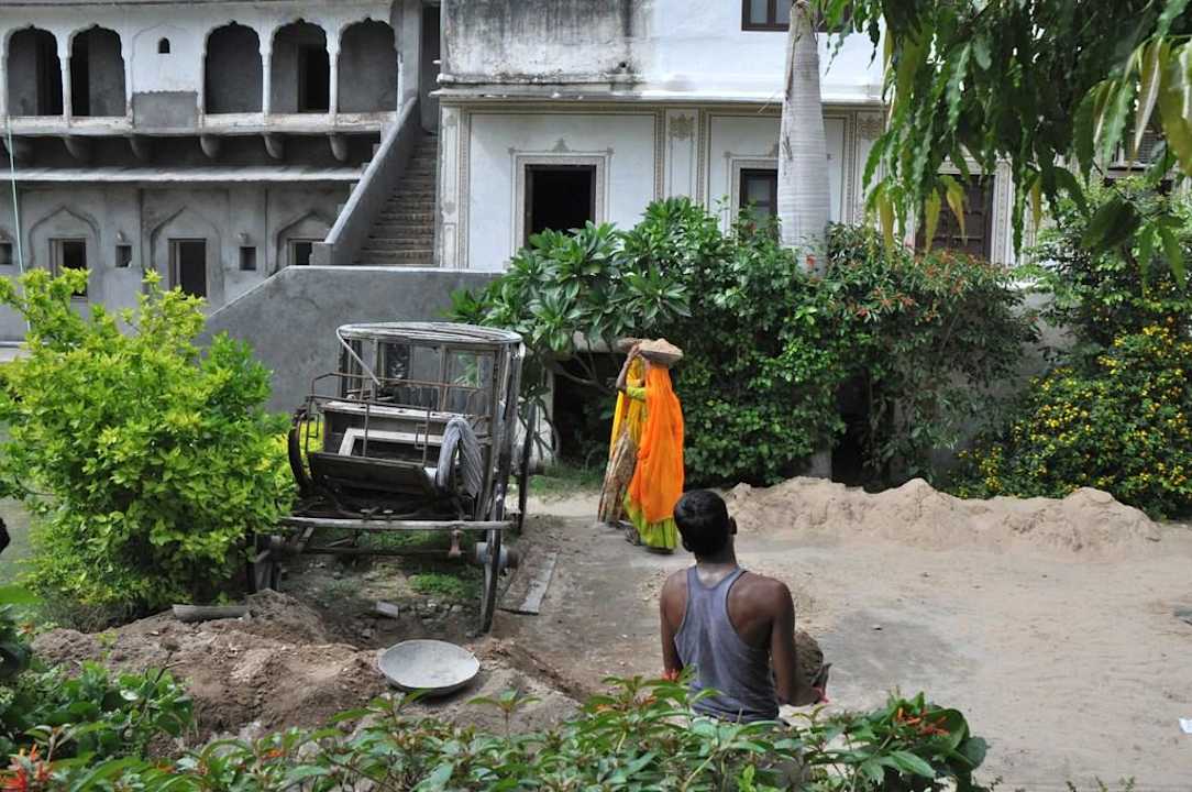 Bei der Arbeit Hotel Nimaj Palace