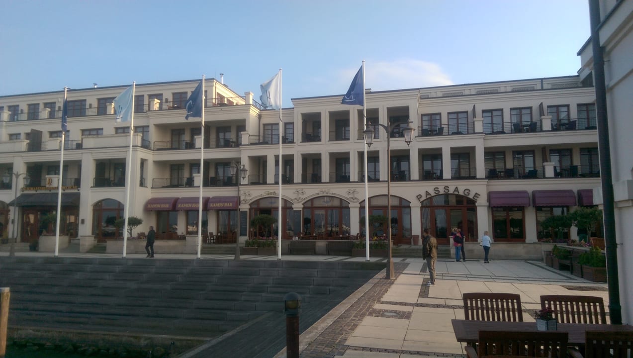 Außenansicht Hotel Yachthafenresidenz Hohe Düne