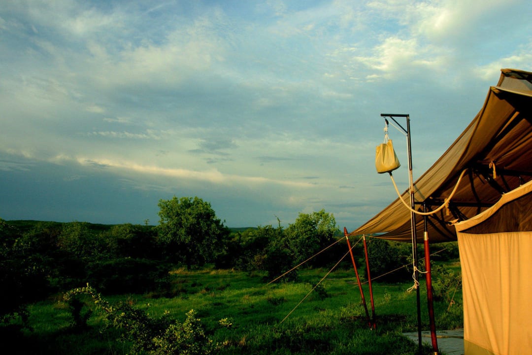 Guest Tent exterior Kwihala Tented Camp Ruaha