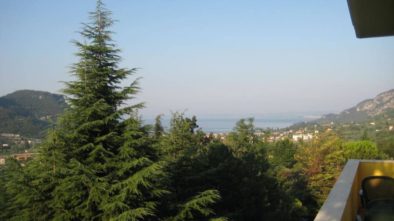 Ausblick vom Balkon Residenza Panorama