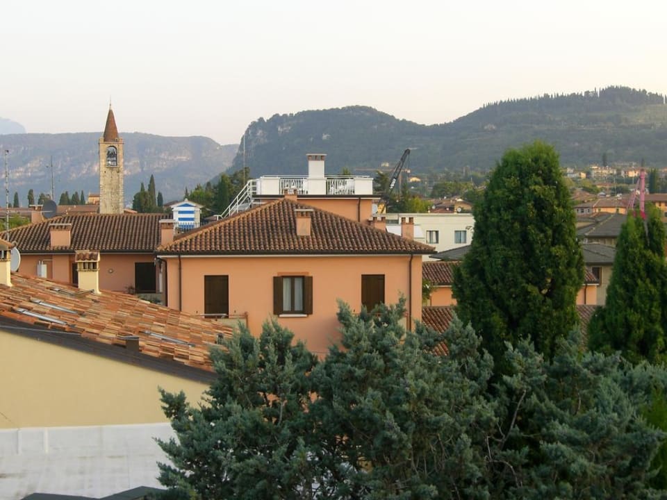 Ausblick vom Balkon  Hotel Idania