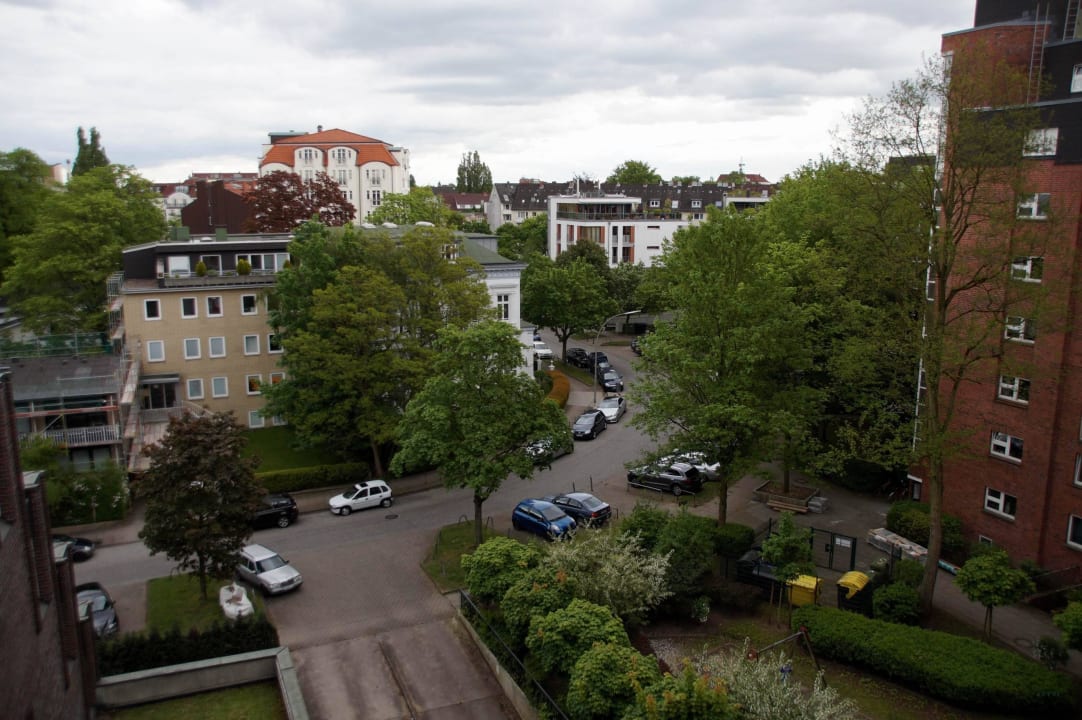 Blick vom Fenster nach Aussen (Doppelverglasung) Crowne Plaza ® Hamburg - City Alster