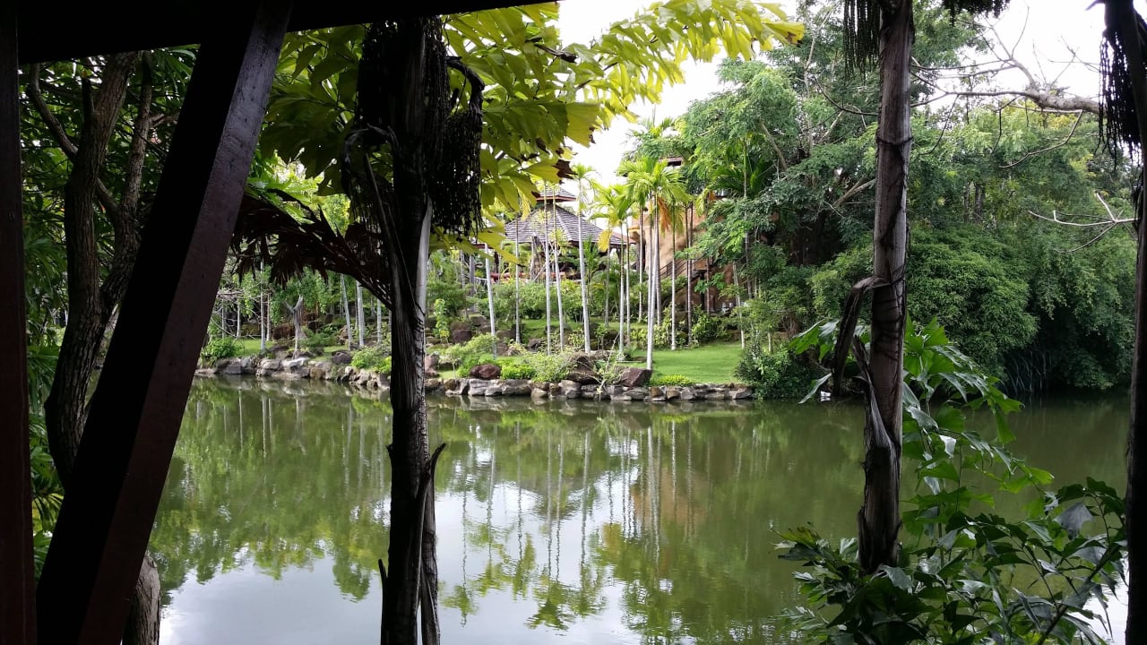 Blick aus dem Zimmer Hotel Tamnanpar Resort