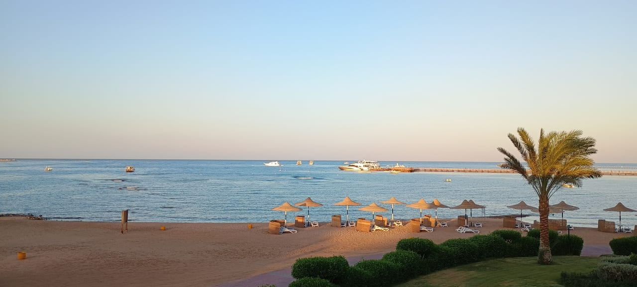 Ausblick Cleopatra Luxury Resort Makadi Bay