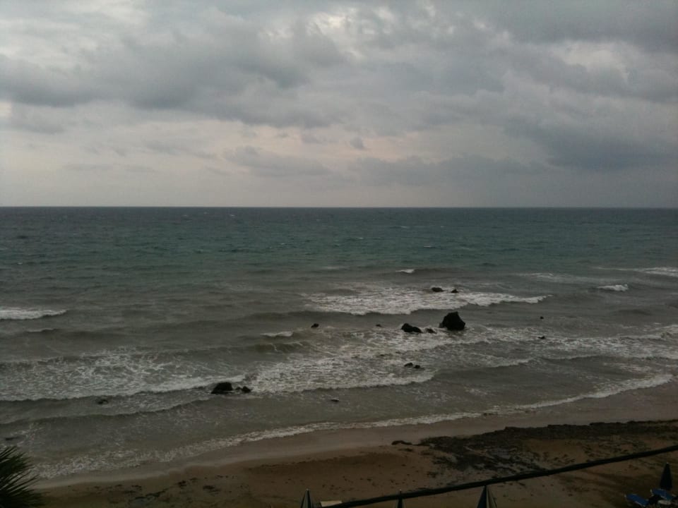 Aussicht vom Balkon Hotel Corissia Princess