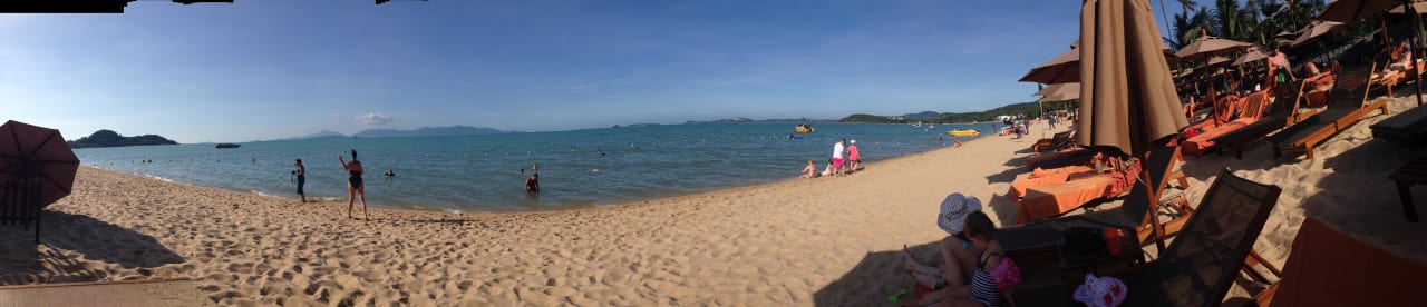 Panorama am Strand Anantara Bophut Koh Samui Resort