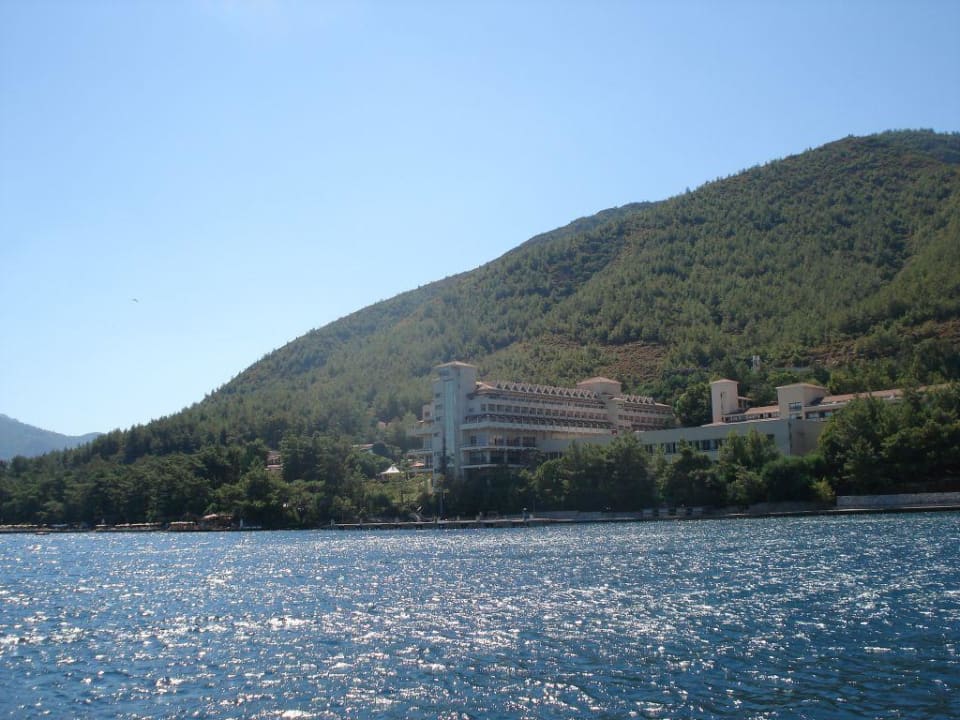 Hotelanlage vom Meer aus Fotografiert Labranda Mares Marmaris