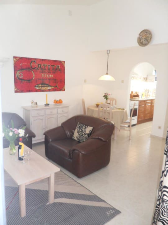  Living and kithen T2 Apartment ( 1st floor) Hotel Quinta Paraiso da Mia