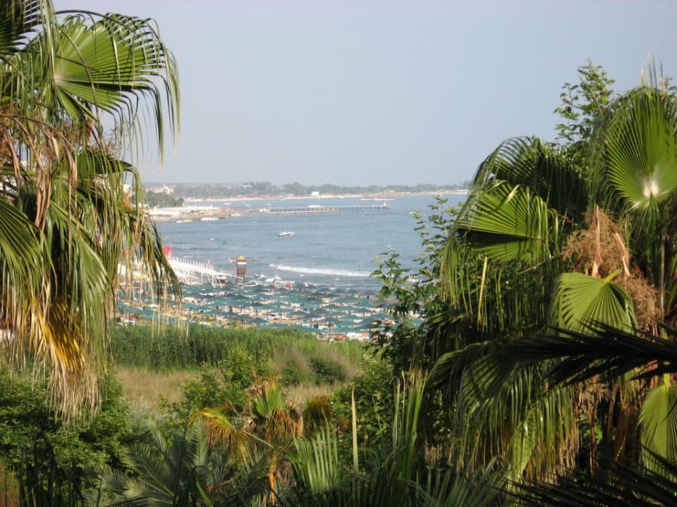 Blick vom Defne Garden Richtung Side Hotel Defne Garden
