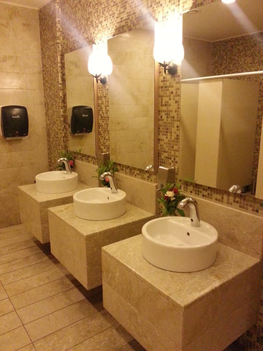 Das WC im Restaurant Melas Holiday Village