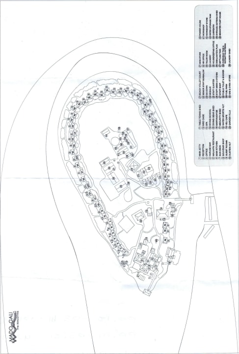 Inselplan Madoogali Resort