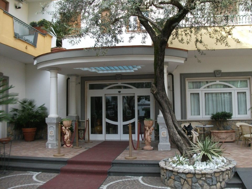 Hoteleingang Hotel Degli Ulivi