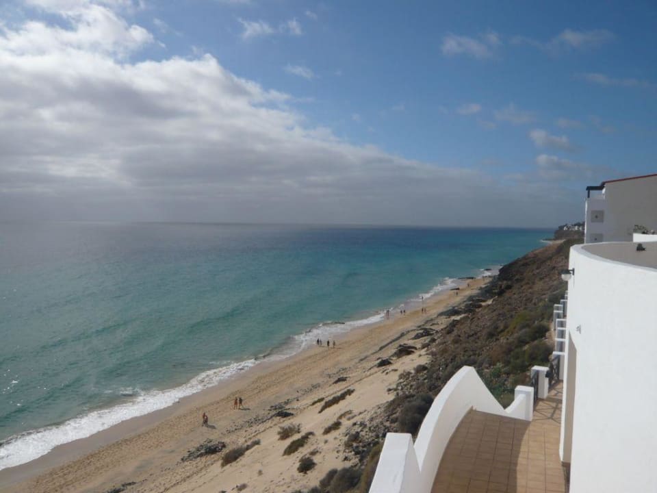 Der Strand unterhalb des Hotels TUI MAGIC LIFE Fuerteventura