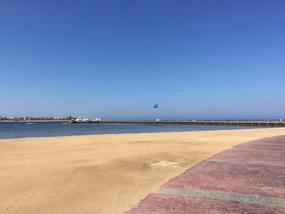 Strand und Bootssteg Cleopatra Luxury Resort Makadi Bay