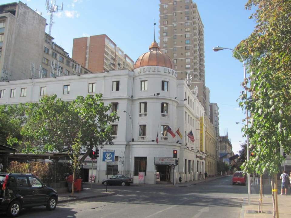 Blick aus Richtung Süden Hotel Espana