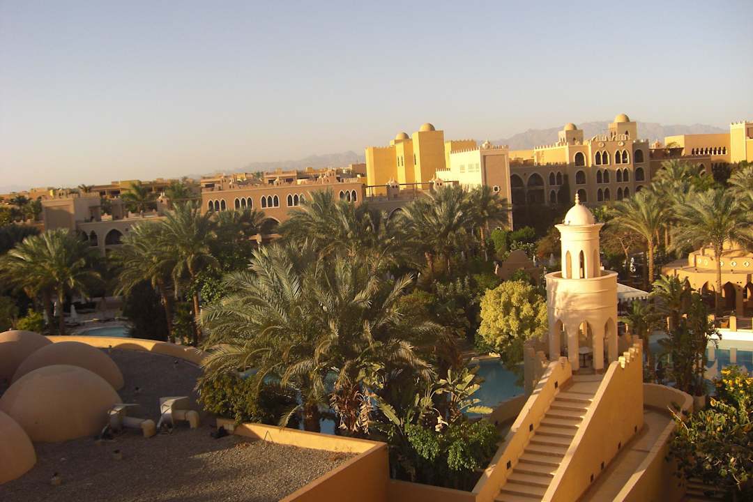 Blick über die schöne Anlage Makadi Palace