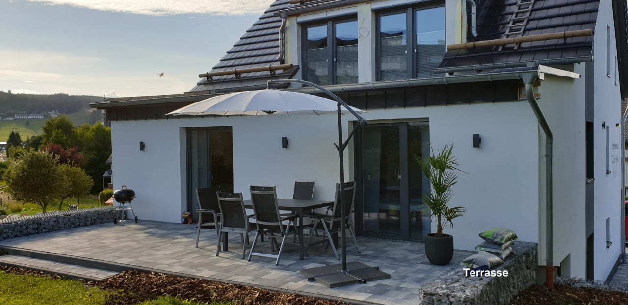 Außenansicht Appartementhaus kleines Glück
