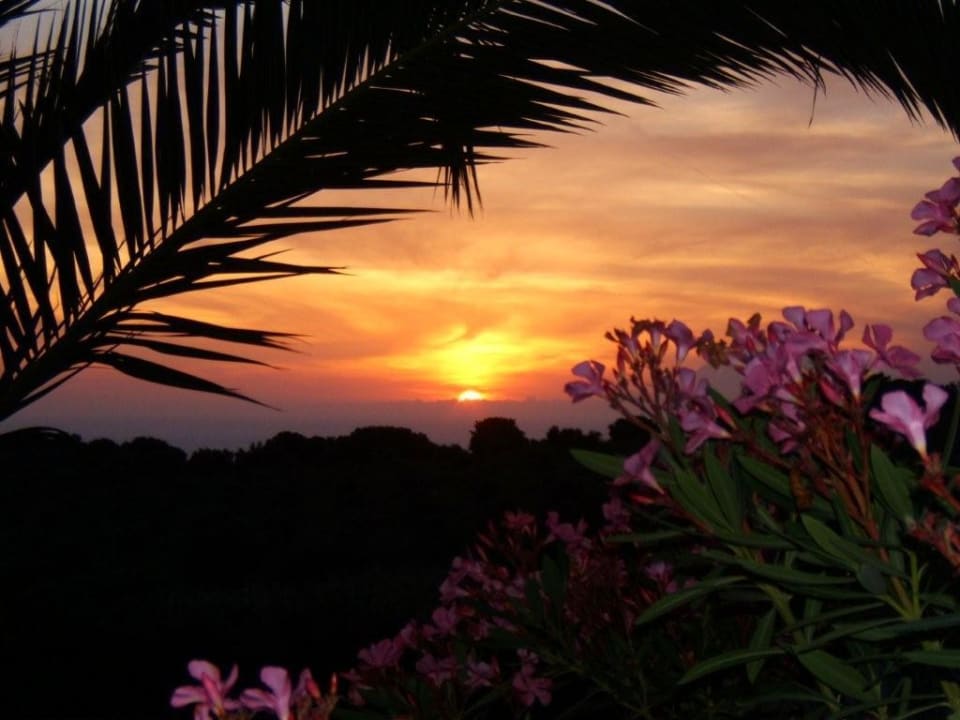 Sonnenuntergang Hotel Helidonia