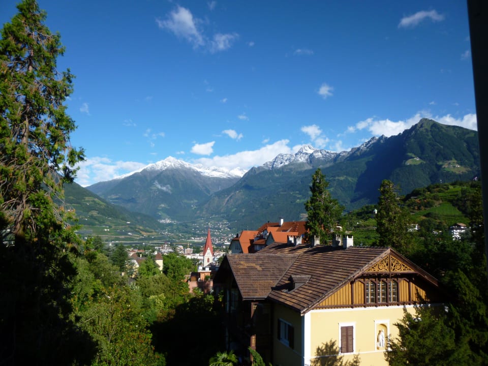 Vom 3. Stock aus hat man einen wunderbaren Ausblic Hotel Kolping Meran