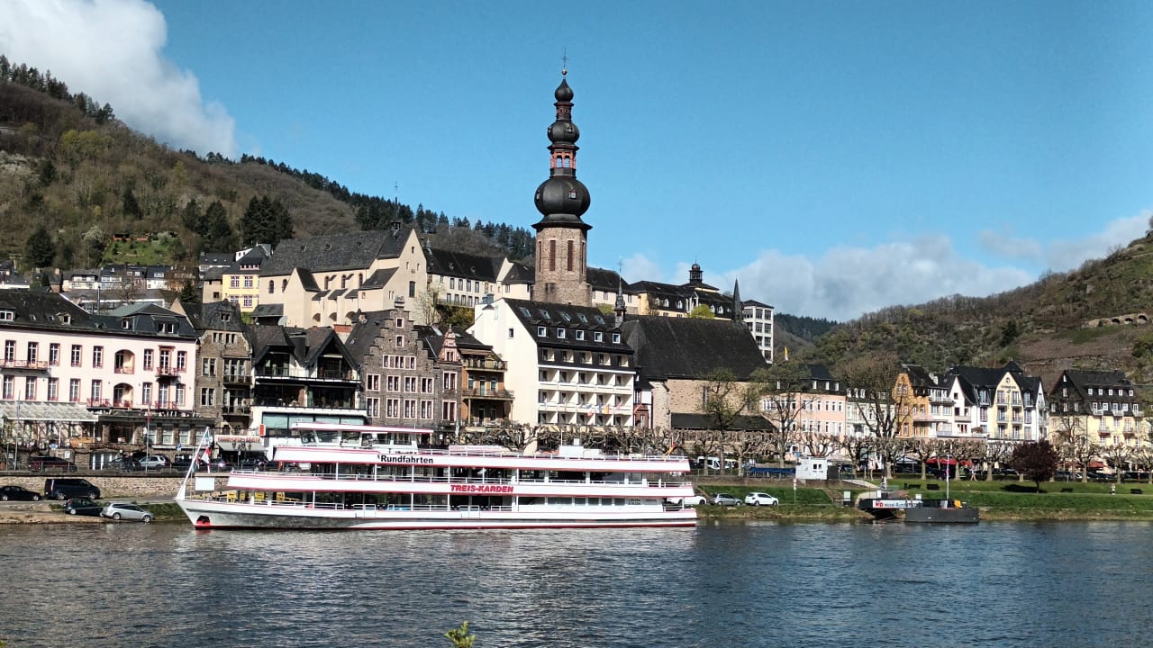 Ausblick Moselstern Hotel Brixiade & Triton