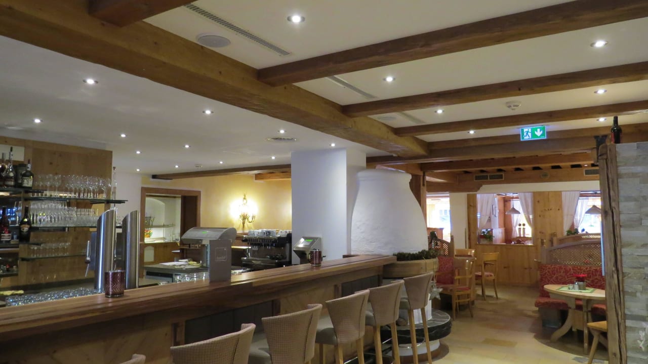 Zugang zu den Speiseräumen Auenhotel