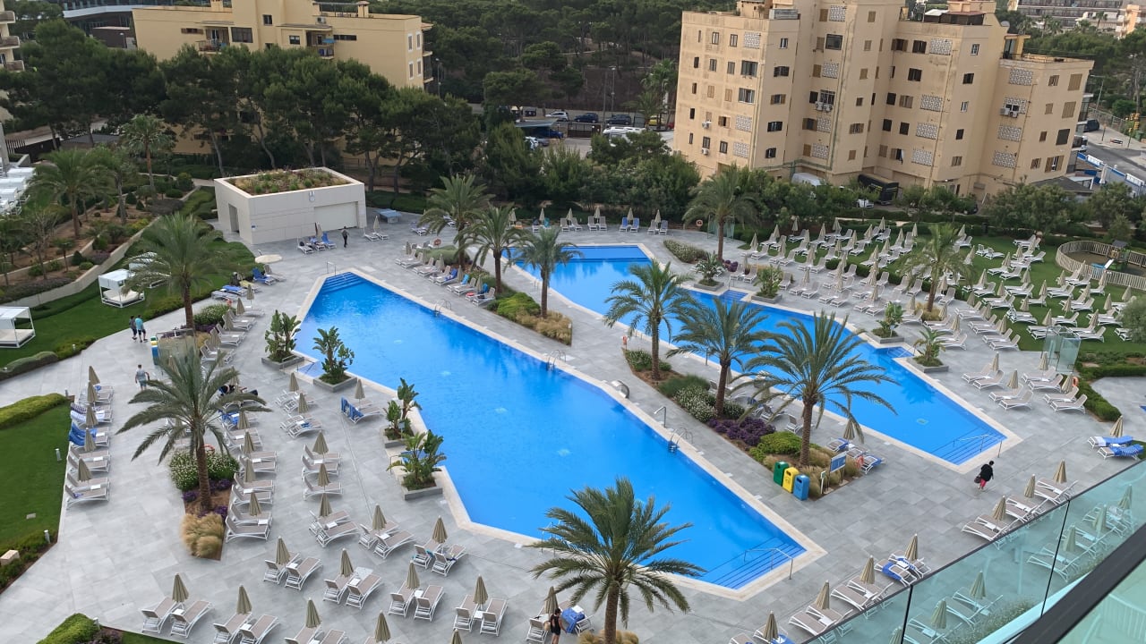 Ausblick Hipotels Gran Playa De Palma