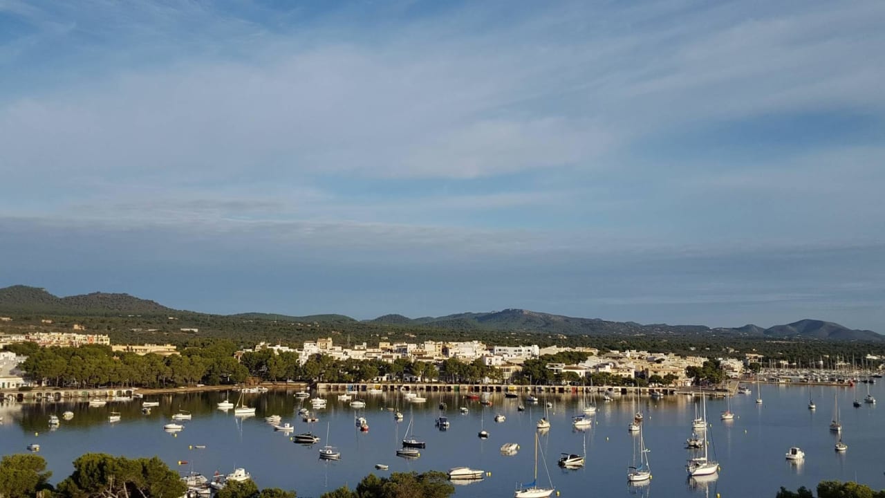 Blick vom Zimmer obere Etage Smy Portocolom