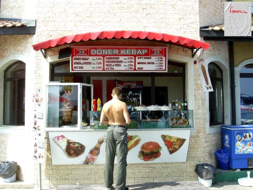 Der Dönermann am Hotel Vemara Beach