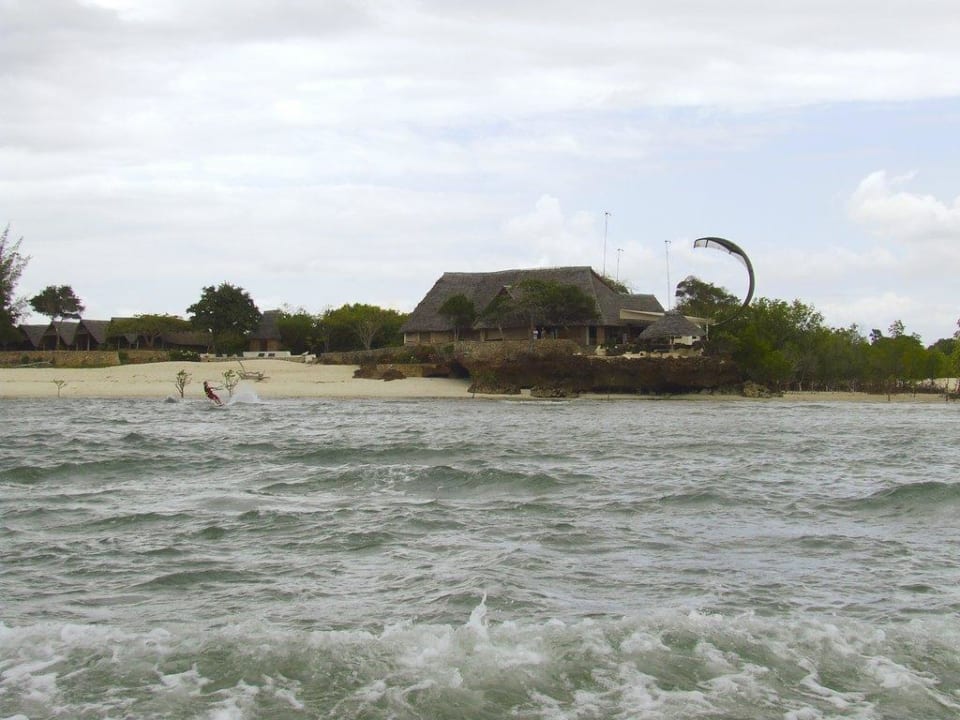 Restaurant und Hütten Kenia Private Island Lodge
