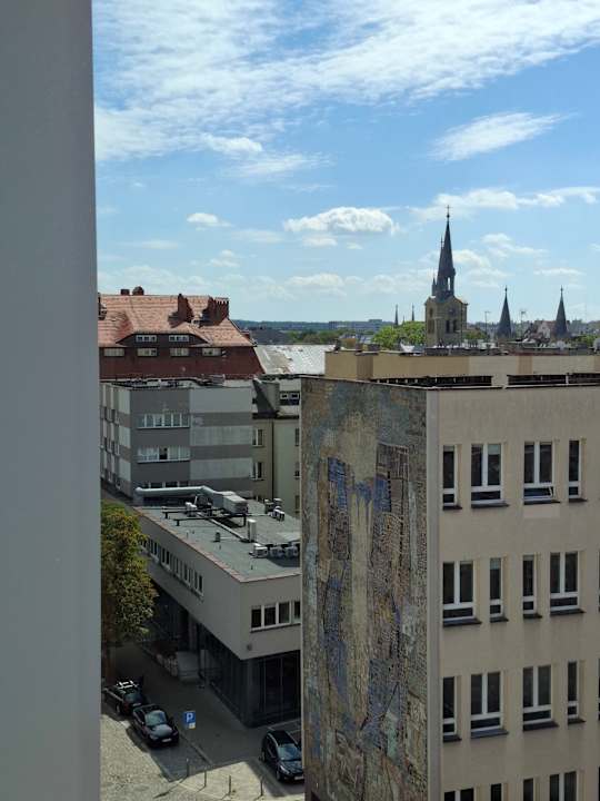 Ausblick Qubus Hotel Katowice